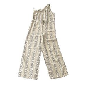 Patrons Of Peace Dillard's Women's Cream and Black
Playsuit-Romper Jumpsuit